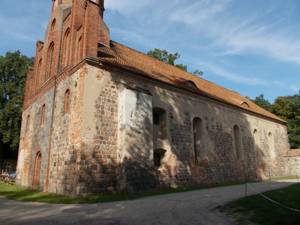 Klosterkirche vor der Restaurierung